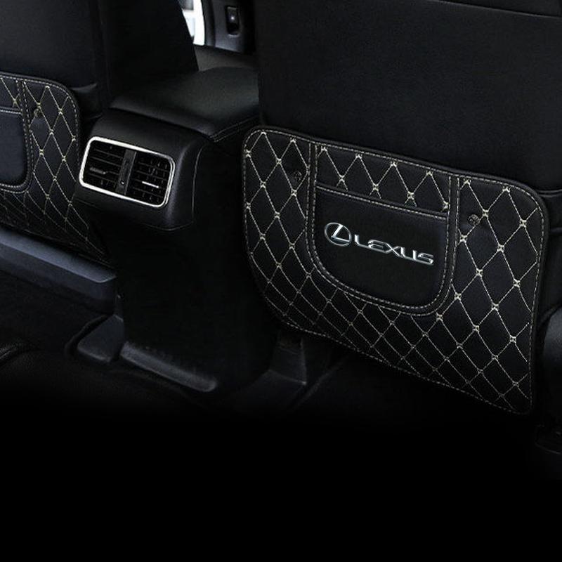 MJCFB1 1Pcs Car Seat Backrest Protection Anti-kick Mat For Lexus F SPORT GX460 Ct200h IS250 ES 220D IS200 Fsport GS GX IS LS LX NX RX