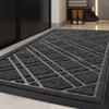 Simple Commercial Entry Door Polyester Rubber Floor Mat Household Solid Color Sand Scraping Dust Removal Wear-resistant Carpet