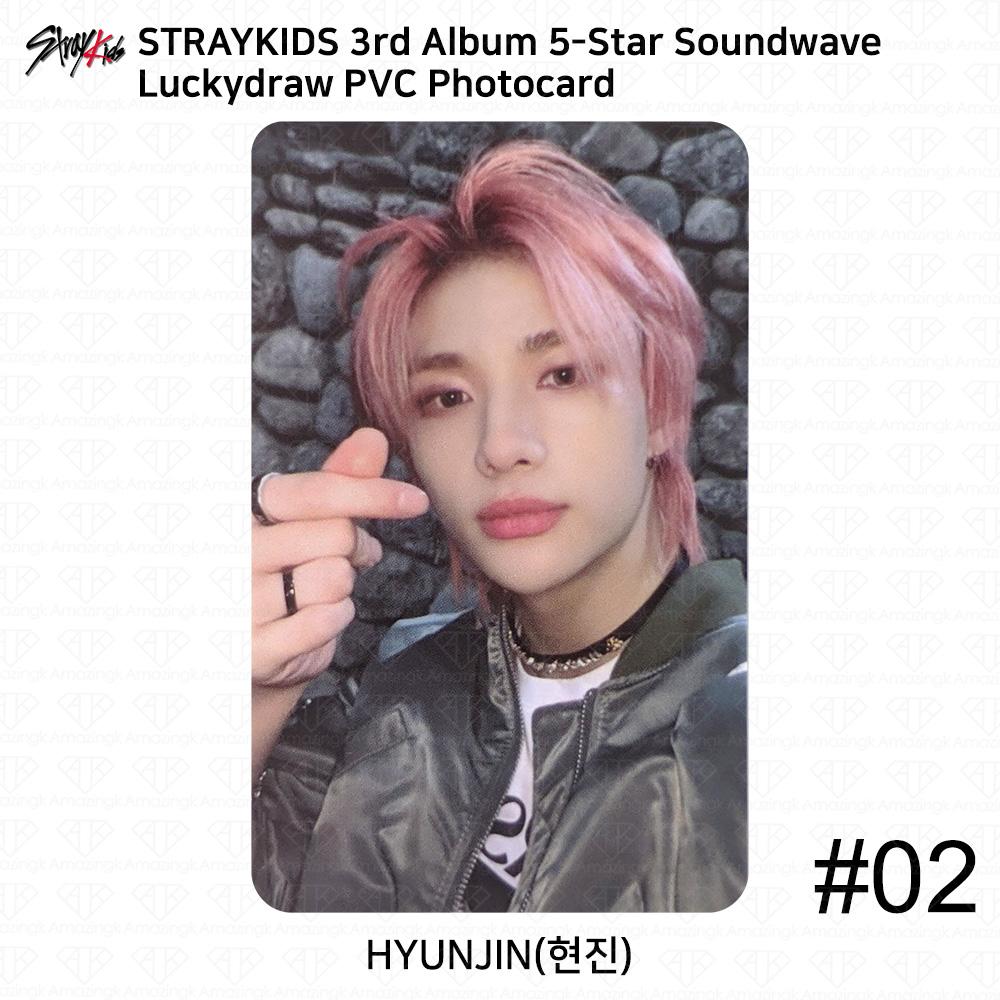 Stray Kids 3-й мини-альбом 5 Star Soundwave 1-я фотокарточка Luckydraw Polaroid