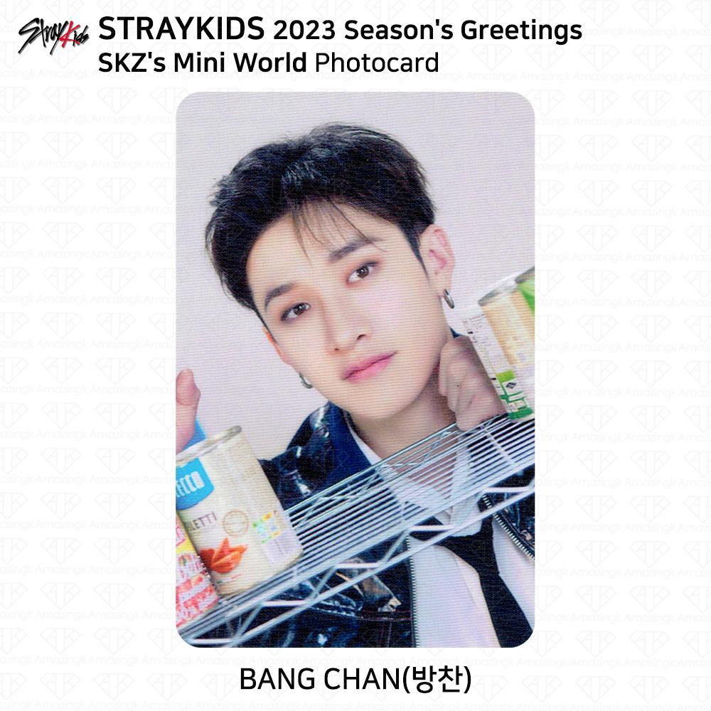 Stray Kids 2023 Новогодние поздравления Селфи Фотокарточка 4cut Photo JYP Shop Benefit