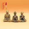 Buddha Bronze Statue Keychain Pendant - New Year's Crafts & Small Copper Gifts