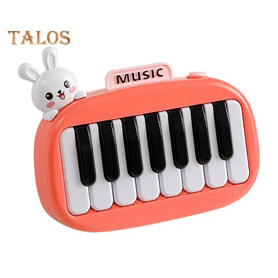 15-клавишное карманное пианино, мини-электронное пианино с подсвечивающимися клавишами для детей, портативный музыкальный инструмент, детская игрушка для раннего развития