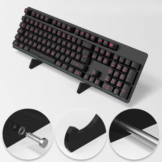 Подставка для клавиатуры Съемная компактная акриловая прозрачная подставка для компьютерной клавиатуры Подставка для клавиатуры