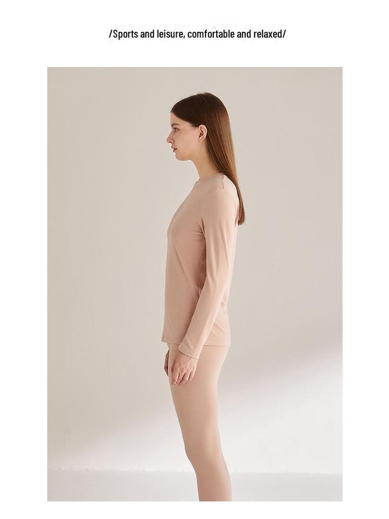 [Горячий товар] Комплект термобелья из немецкого флиса на биооснове с пижамой с начесом для осени и зимы