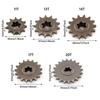 for 47cc 49cc Front Sprocket Gear Metal Replacement Part  for Mini Bike ATV Go Kart Scooter
