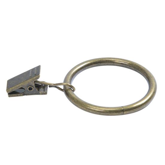 10 шт. прочные металлические зажимы для штор, простые в использовании, плавные, компактные, несущие кольца для штор