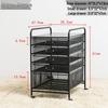 Wrought Iron A4 File Rack with Drawers - Under-Desk Document Storage Cabinet & A3 Classification Organizer