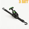 Cargo Securing Retractable Ratchet Strap Automatic Self-Shrinking Tie Down Durable Heavy Duty Truck Trailer Van Vehicle Parts