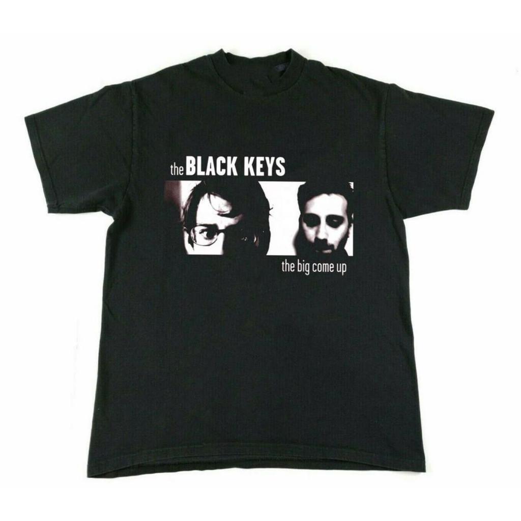 Новая футболка унисекс с принтом группы BLACK KEYS, The Big Come Up, черная, все размеры