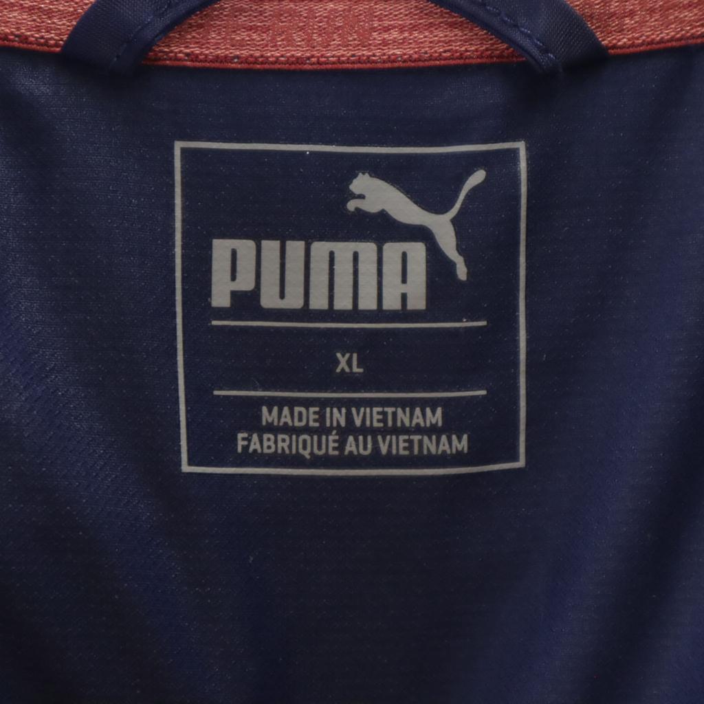 Puma Беговая ветровка XL темно-синяя куртка мужская б/у