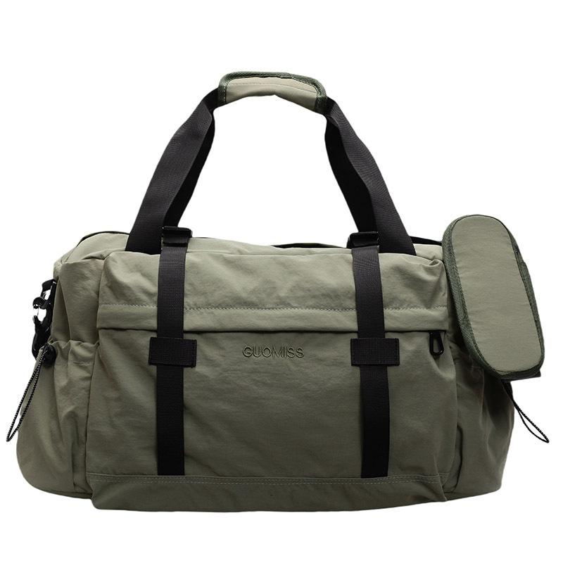 Fashionable Fitness Bag for Men and Women Casual Simple Travel Bag for Travel Bag Dry and Wet Separation Crossbody Bag