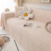 Plush Sofa Cover Cloth Ins Style Simple Modern Winter Sofa Towel Anti-Scratching Sofa Cover Cover