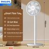 Philips Тихий напольный вентилятор с 7 лопастями и пультом ДУ (ACR2142SF) Китайская вилка (адаптер в комплекте)