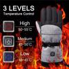 Unisex Winter Electric Heated Gloves - Ideal for Skiing, Cycling, and Outdoor Cold Protection.
