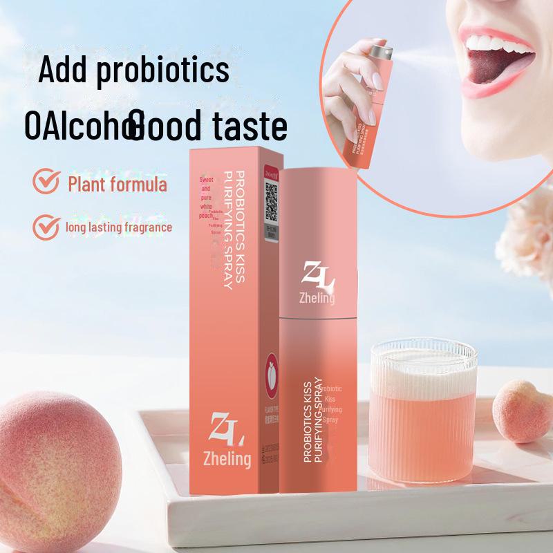 Zheling Пробиотический освежитель полости рта длительного действия спрей
