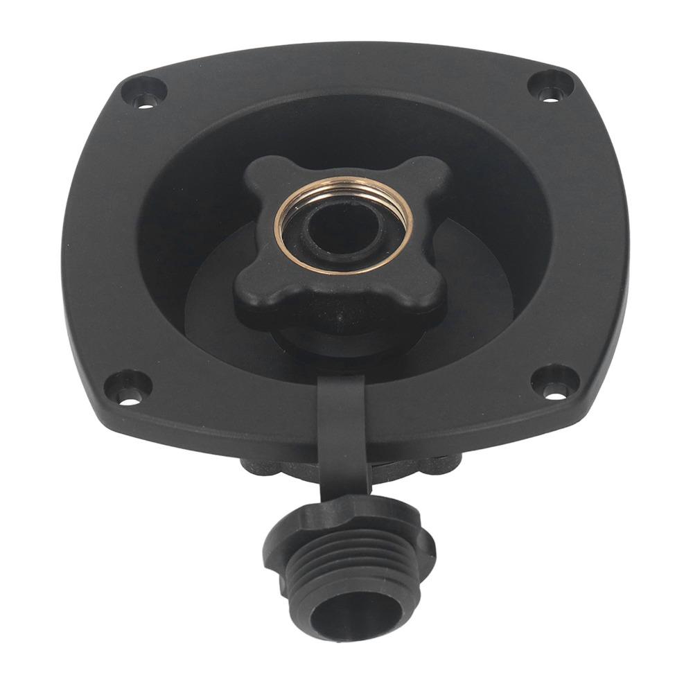 White Wall Mount Filler Regulator Built in Valve Fresh Water Injection Port Camper
