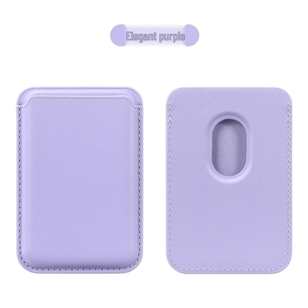 Магнитный кожаный держатель для карт, совместимый с MagSafe, для iPhone 17/17 Pro