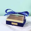 Transparent Bow Present Box Light Luxury Valentine's Day Gift Box Wedding Hand Gift Box