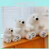 Plush Bear Polar Toy Children Birthday Festival Aquarium Gift Doll Pp Cotton