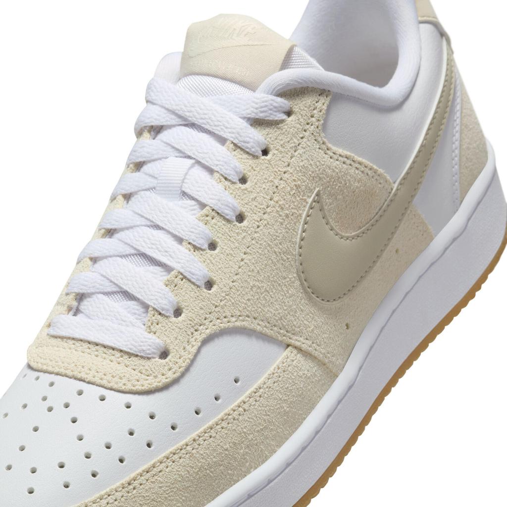 Sneakers Nike Court Vision Low Pale Ivory Lt Orewood Brn-white