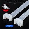 Self-Locking Nylon Cable Tie Buckle Nylon Buckle Plastic Cable Ties Tool