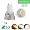 Светодиодные прожекторы Лампа GU10 9 Вт с регулируемой яркостью Лампы COB AC 85-265 В 220 В Холодный Теплый Белый Ультра Яркий