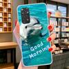 Чехол для телефона с милым дельфином, животным океана, для Xiaomi Redmi Note 15 14 13 12 11 10 Pro Plus 14S 12S 11S 11T 11E 10S, мягкие Fundas
