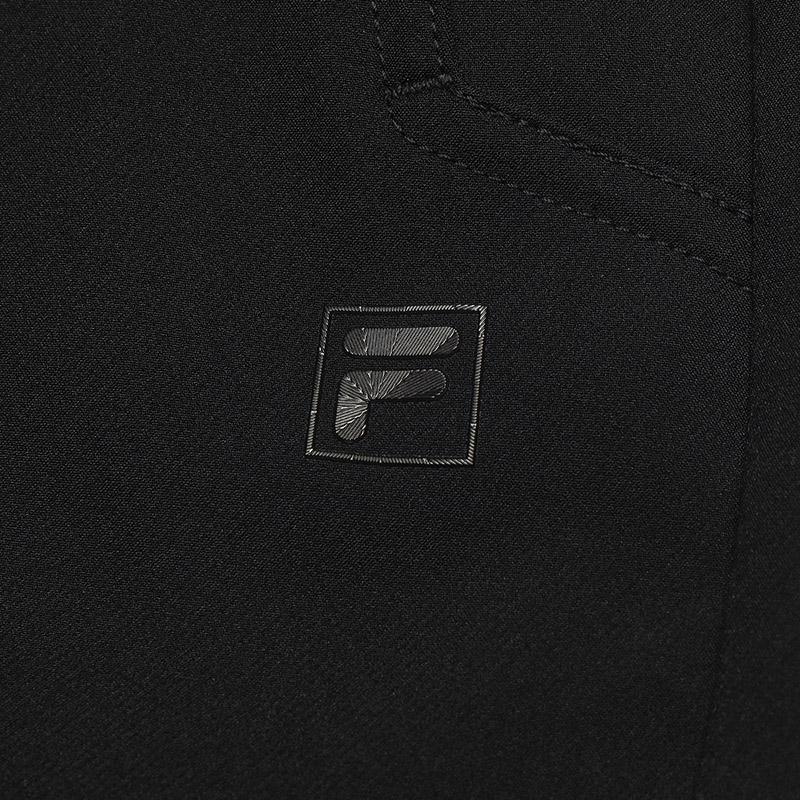 Новые повседневные брюки FILA WHITE мужские, цвет «реактивный черный» F11M533804FBK