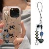 Fashion Heart Statement Pendant Playful Fish Beaded Phone Strap Offering Durability and Style Suitable for Everyday Use