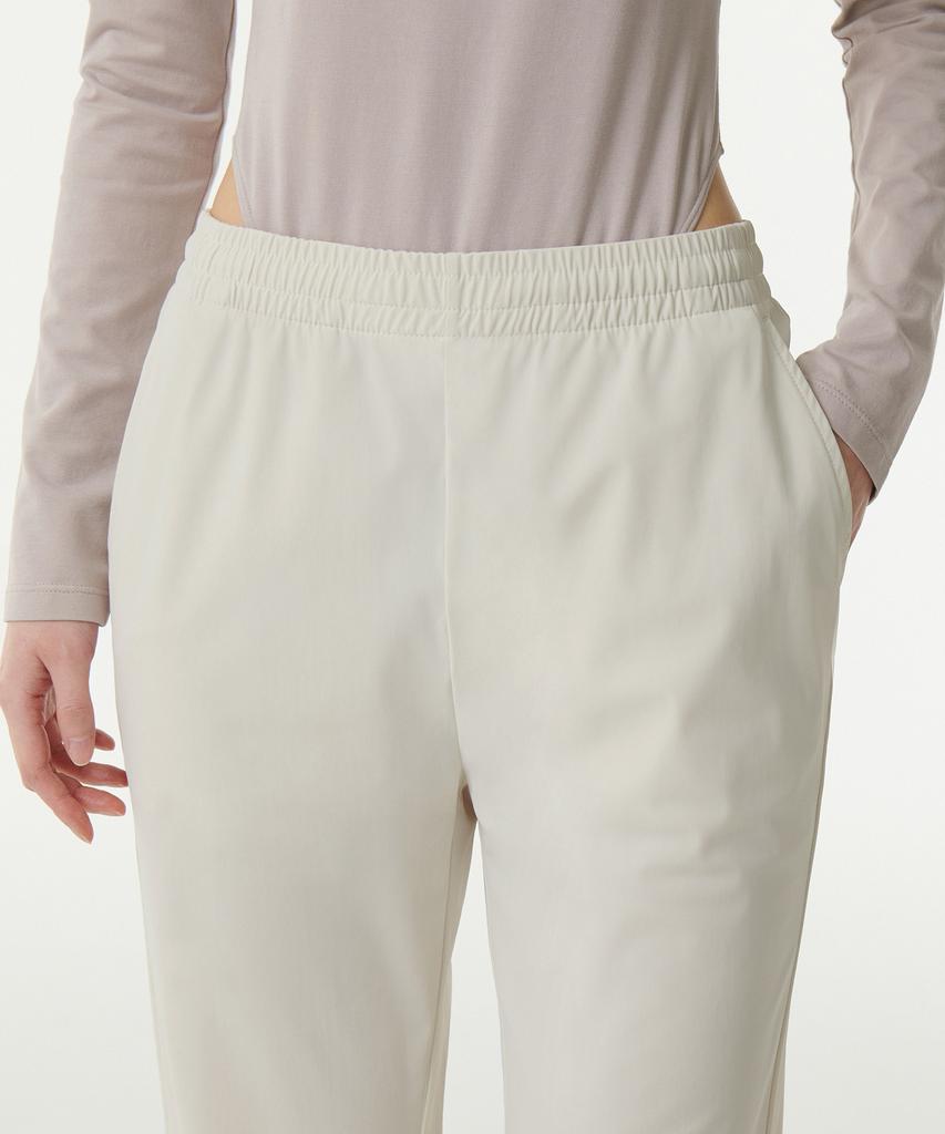 MUSINSA STANDARD WOMAN Women'S Cooling Bootcut Elastic Waist Pants [Cream]