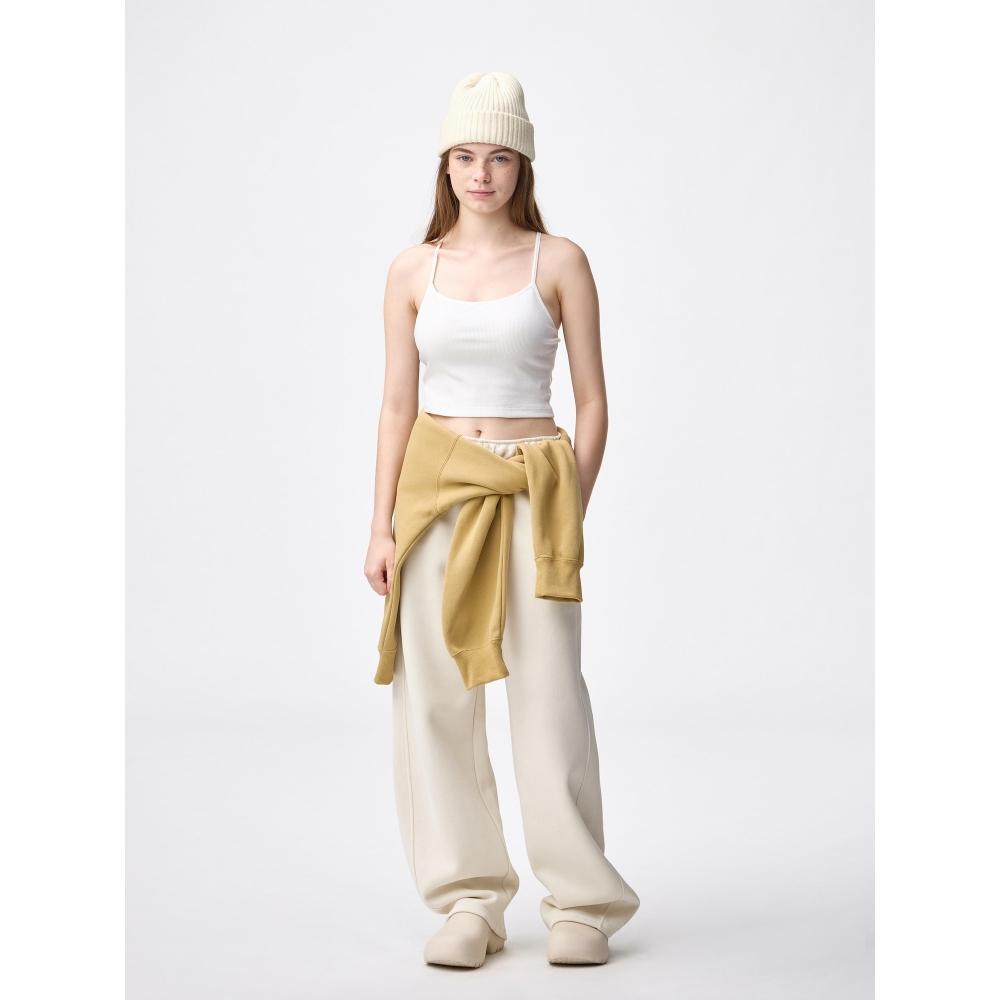 GU by Uniqlo Укороченная майка Bra Feel 2 Way