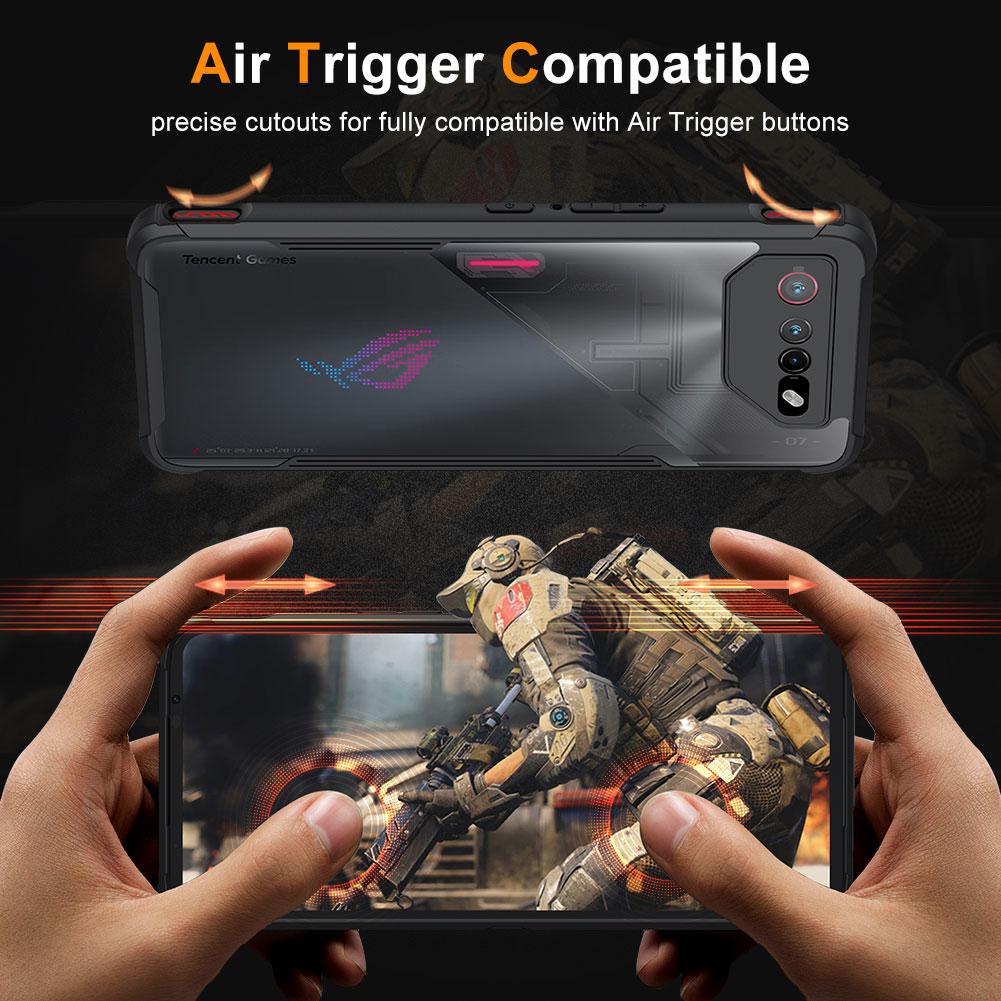 Ультратонкий ТПУ чехол для ROG Phone 6D Ultimate/7, Ударопрочный легкий чехол с полной защитой