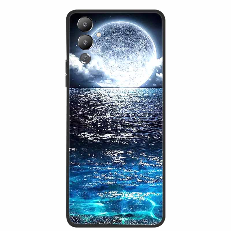 Чехол для Tecno Pova Neo2 Модный Мягкий Силиконовый ТПУ Задняя Крышка Для Tecno Pova Neo 2 Чехлы Бампер Чехол Кот Fundas Neo2 LG6n