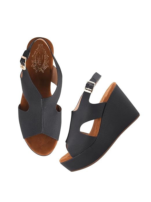Shoetopia Женские и девичьи босоножки на танкетке с открытым носом Шикарные ремешки на шнуровке | Удобная летняя обувь