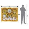 Garfield Silky Faces Supersoft Blanket