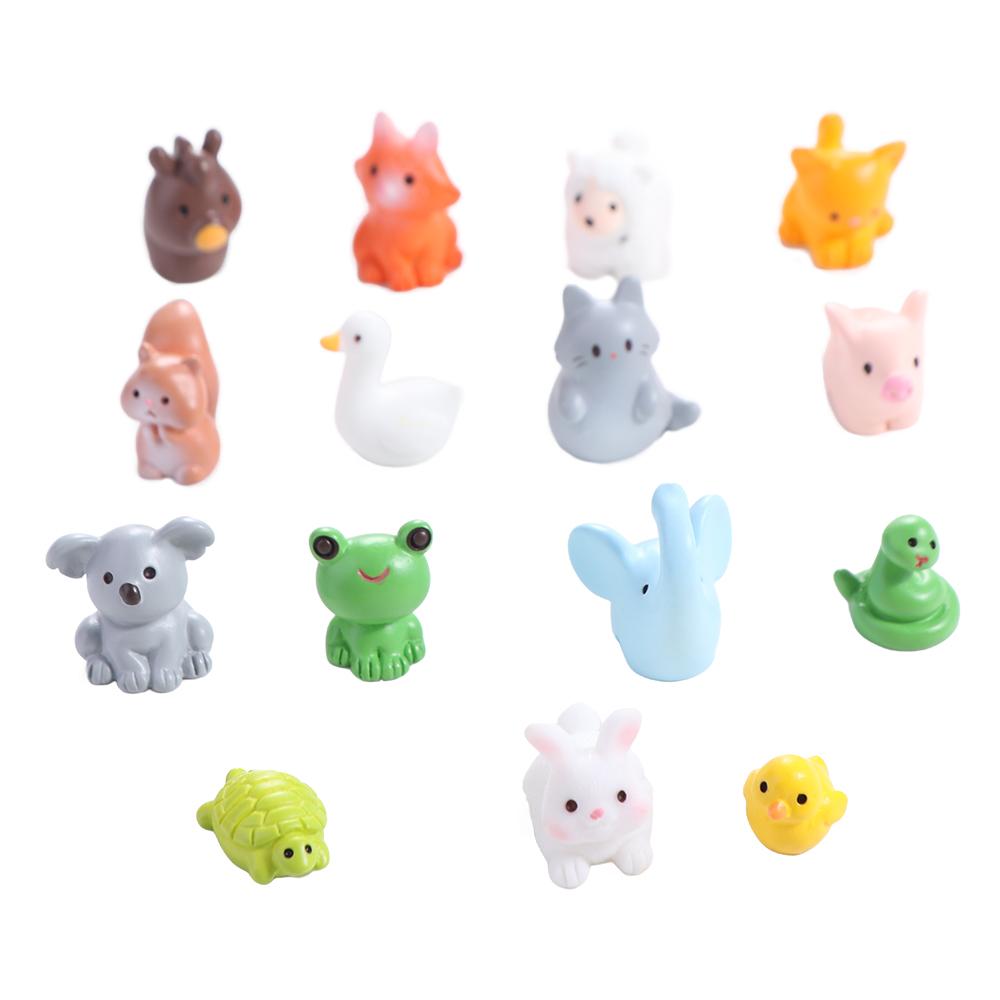 Cute Zodiac Animals Miniatures Realistic Animals Figurines Office Desk Accessories