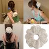 Lace Scrunchy Female French Aesthetic Hair Scrunchies Elegant Hair Accessories Buns Hair Bands Women Elegant Headwear