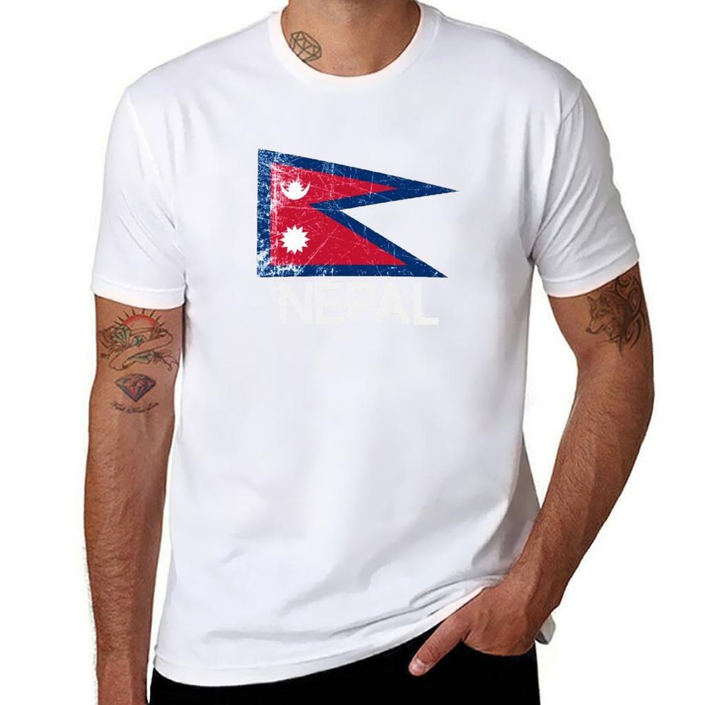 Nepalese Nepali Flag Design Vintage Made In Nepal Gift Tshirt T Shirt Unisex Luxury Unisex T Shirts For Unisex Tshirt