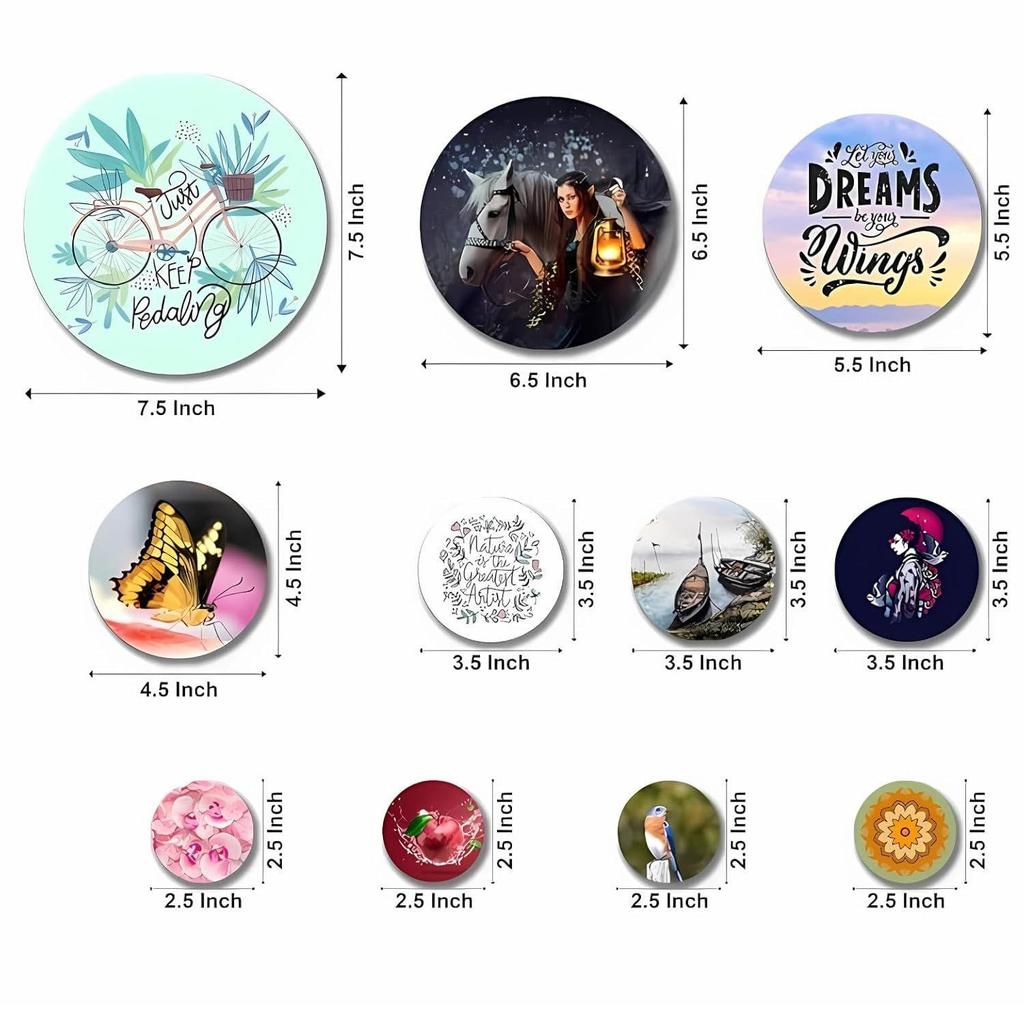 Wall Art MDF Wooden Hanging for Living Room | Bedroom | Home Decor | Office | Gift | Quotes Items House Decoration, Decorative Hanging Items