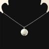 Mirror Polish Necklaces Round DIY Necklace High Quality Photo Frames Pendant  Family&Lovers
