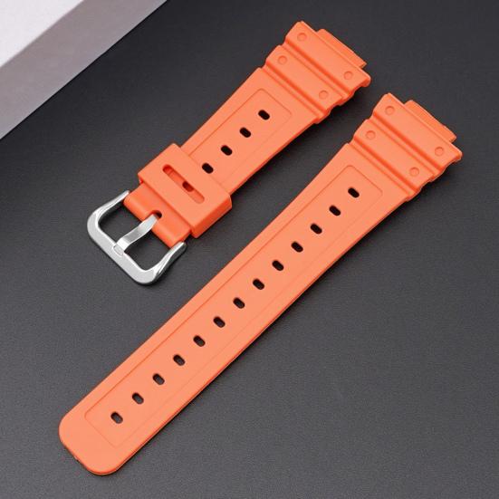 Wristwatch Strap Waterproof Breathable Soft Smart Watch Band Replacement for Casio DW-6900/GW-M5610/DW-5600E