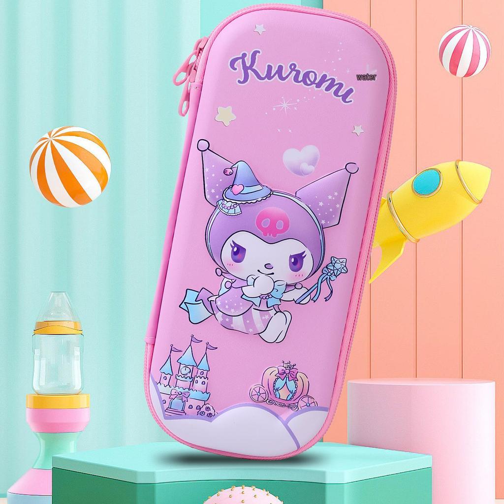 3D мультяшный пенал из ЭВА в корейском стиле для учеников начальной школы - Большой вместимости для мальчиков и девочек