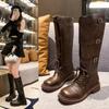 Мода 2024 Новая Женская Обувь Роскошный Дизайнерский Женский Летний Кожаный Бренд Женская Обувь Летние Сапоги Женские Модные Ботильоны Женские