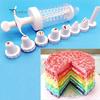 8 Pcs Nozzles Syringe Pen Cake Cream Pastry Cookie DIY Baking