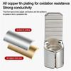 100 PCS Not Easily Oxidized C45 Pin Terminal Clamp Firmly Lug Insert Crimp Terminal  Lighting System