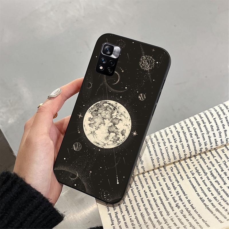 Чехол для телефона для Xiaomi Poco C71 15T 14T Pro Redmi note 15 14 14 13 Pro Redmi A5 15C 13C Луна