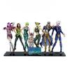 JO Bizarre Adventure Stone Ocean Group Jolyne Hermes Anasui Emporio Weather Report Foo Fighters Acrylic Stand Standee Toy Figure