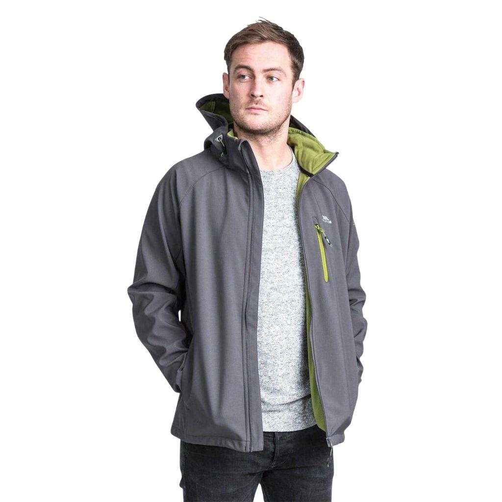 Trespass Mens Nider Hooded Soft Shell Jacket