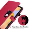 Чехол для планшета Coque Pour Samsung Dock Lite Cute Kawaii Cat Красноокрашенный чехол для планшета Pour Samsung Galaxy Tab Dock Lite Sm-p610 P615 Магнитный чехол