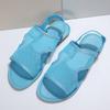 European and American Sandals Women's 2024 Summer New Versatile Comfortable Mesh Breathable Flat Sandals Zapatos De Mujer